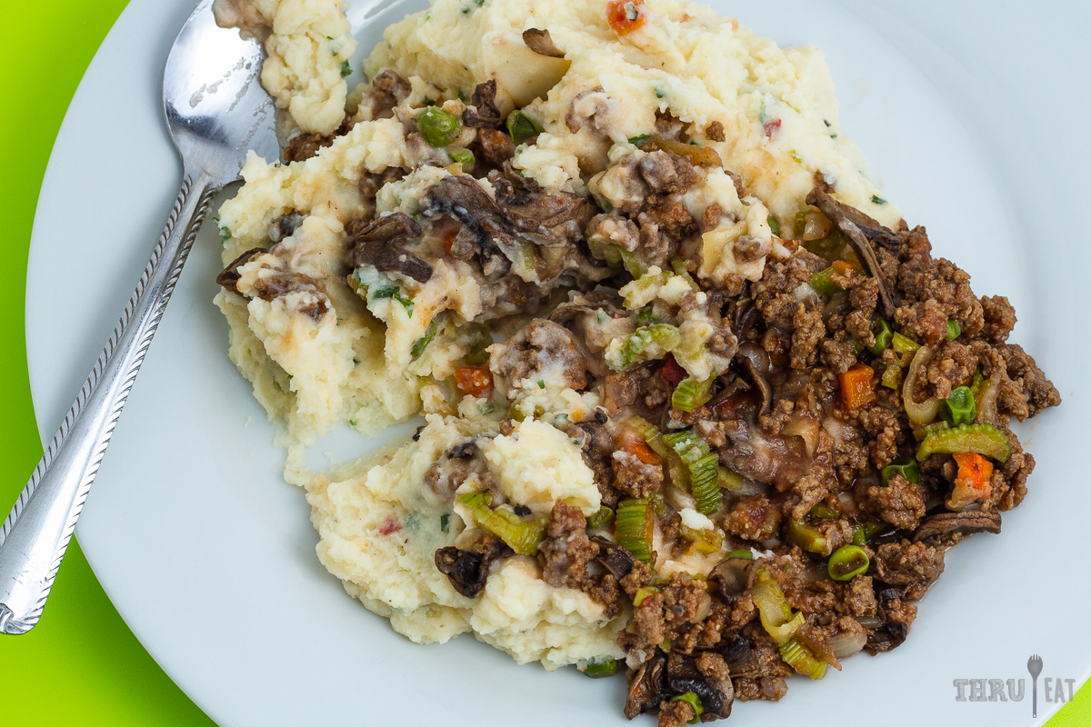 cottage pie mixed up